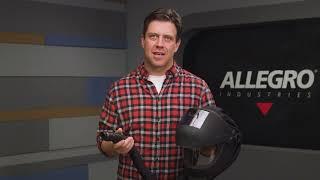ALLEGRO EZ Air Flex Grinding/Welding Air Shield SAR