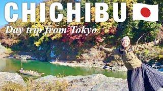 SAITAMA Beautiful Autumn Leaves Near Tokyo Day trip to Chichibu, Nagatoro Japan travel vlog