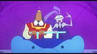 Push the button Kronk the emperors new school