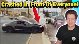 Moron Tried To DRIFT A FWD Car?!? - Instagram Car Fails