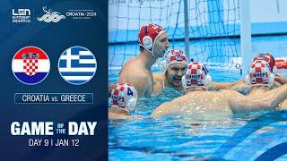 Croatia Downs Greece In The Quarters | Extended Highlights | European Water Polo Championships 2024