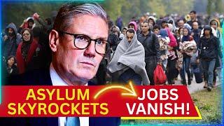  Work Visas Down, Asylum at RECORD HIGH!