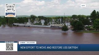 New effort underway to move, restore World War II submarine USS Batfish