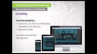 Challenges & Considerations of Responsive ELearning Development