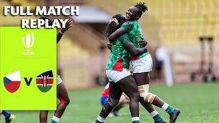 Kenya just about make the final! | Women's Semi-Final | Sevens Repechage | Full Match Replay