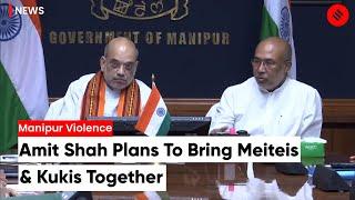 Amit Shah In Manipur To Review Security, Hold Talks With Kukis, Meiteis | Manipur Violence
