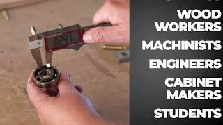 How to use an AccuMASTER 7410 Digital Caliper by Calculated Industries