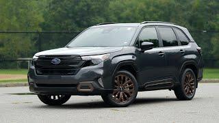 2025 Subaru Forester Sport Review - This Or A Forester Premium?