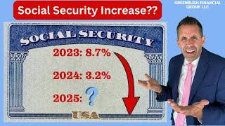 Social Security Will Only Increase by 2.5% In 2025