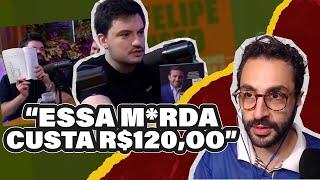 FELIPE NETO ANALISA LIVRO DE PABLO MARÇAL NO BROXADA SINISTRA | BROXADA SINISTRA