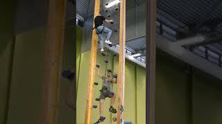 indoor wall climbing