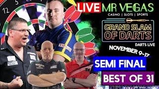 Darts Live : Grand Slam Of Darts | Semi Finals | 2024 Mr Vegas Grand Slam Watch Along