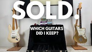 The great guitar sell off - only keep what you LOVE.