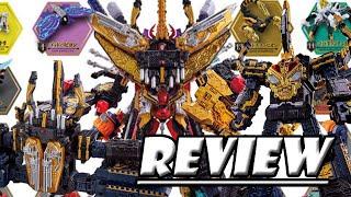 DX King Caucasus Kabuto & God King-ohger Review