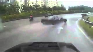 Nissan Cefiro A31 Drifting The Subang Jaya 'Daytona' Curve