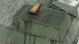 Rust and (Glossy) Grease Effects for Model Tanks