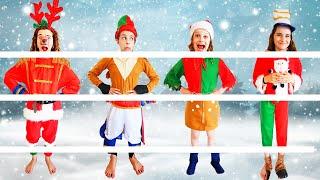 OUR CHRISTMAS OUTFITS GOT ALL MIXED UP - Help Us Put them Back Together w/The Norris Nuts