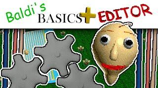 I'M BUILDING BALDI'S SCHOOL? | Baldi's Basics Plus LEVEL EDITOR MOD