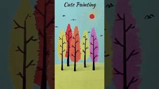 Cute Painting #abstractpainting #shorts #viral #youtubeshorts