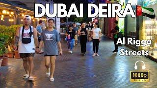 [1080p] Dubai Night Walk, Al Rigga, Deira