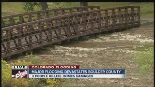 Major flooding devastates Boulder County