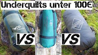 Underquilts für unter 100 Euro im Vergleich | Amazonas DD Hammocks Onewind | Ausrüstungsvorstellung