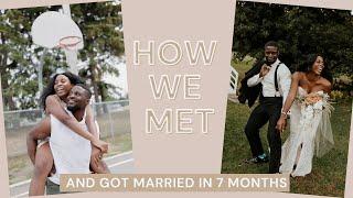 Single to Married in 7 Months| How We Met | Christian Couple Love Story