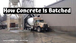 Concrete Plant - How Your Concrete Is Batched And How To Order Concrete