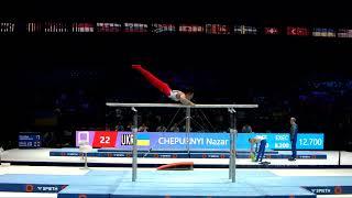 KAYA Kazuma (JPN)_2023 Artistic Worlds, Antwerp (BEL)_Qualifications_Parallel Bars