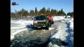 Водитель севера 80 уровень Опытные водители за рулем! trucks of Russian road monsters