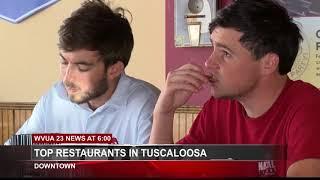 TRIPADVISOR RELEASES LIST OF TOP TUSCALOOSA RESTAURANTS