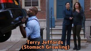 Terry Jeffords (Terry Crews) Stomach Growling and Fart