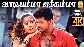 Vaadiyamma Jakkamma - 4K Video Song | வாடியம்மா ஜக்கம்மா | Thirumalai | Vijay | Jyothika| Vidyasagar