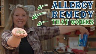 Throw away your Allergy Meds (Easy Herbal Allergy Remedy that really Works)