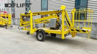 Towable boom lift