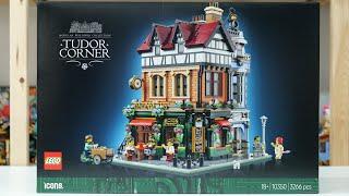 LEGO Icons 10350 Tudor Corner - LEGO Speed Build Review