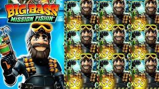 ЖЕСТЬ!! КУЧА БОНУСОК В СЛОТЕ BIG BASS MISSION FISHING / ЗАНОСЫ НЕДЕЛИ