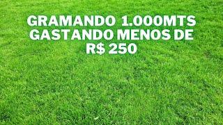 COMO GRAMAR 1.000MTS GASTANDO MENOS R$ 250.00?!!