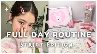 10-17 year olds full day routine - (strict)more study hours, homeworks,no hangouts 