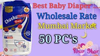 Best Baby Diaper in Mumbai. #chuchumama #diapers #baby #babydiapers #mamypokopants