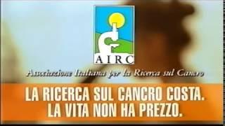 Com'eravamo nel 1999:  "La Ricerca sul Cancro costa, la vita non ha prezzo".