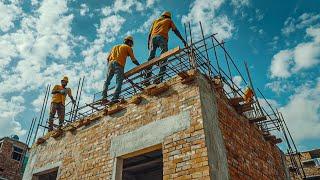 Unbelievable Skill | Ingenious Construction Workers You Must See in Action – True Masters at Work