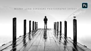 Moody Long Exposure Photography Effect in Photoshop | Photoshop Vibes