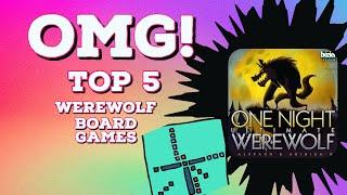 Top 5 Halloween Werewolf Board Games