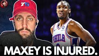 Tyrese Maxey is out for 2 weeks and the Sixers are tanking