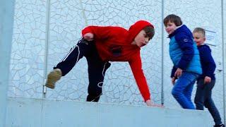 Parkour hold i Frederiksbergs KU.BE - StreetX