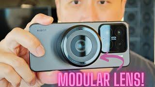 Hands-On with Xiaomi's Modular Camera! Modular Optical Lens System