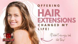 Talking to Holly Lawson about how hair extensions changed her life  - 2 Guys Chat