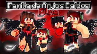 FAMÍLIA de ANJOS CAÍDOS - FILME no Minecraft ◂Miika▸