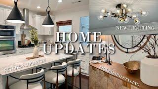 HOME UPDATES Vlog | New Lighting, Sideboard Styling & More | Maya Galore